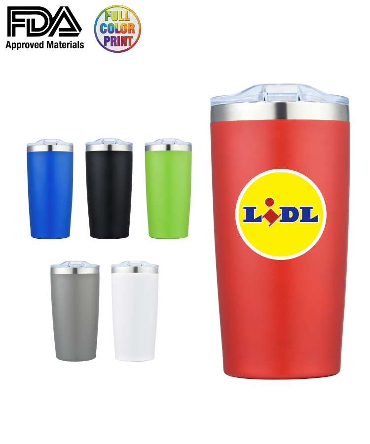20oz Double Wall Stainless Steel Tumbler Vacuum Insulated. 3