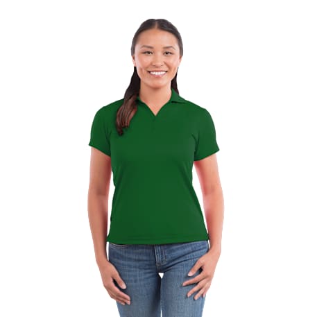 Women's MORENO TEXT MICRO SS POLO 376