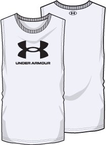 Boys' UA Logo Tank 3
