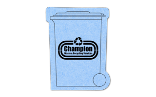 Recycling Bin Compressed Sponge 3