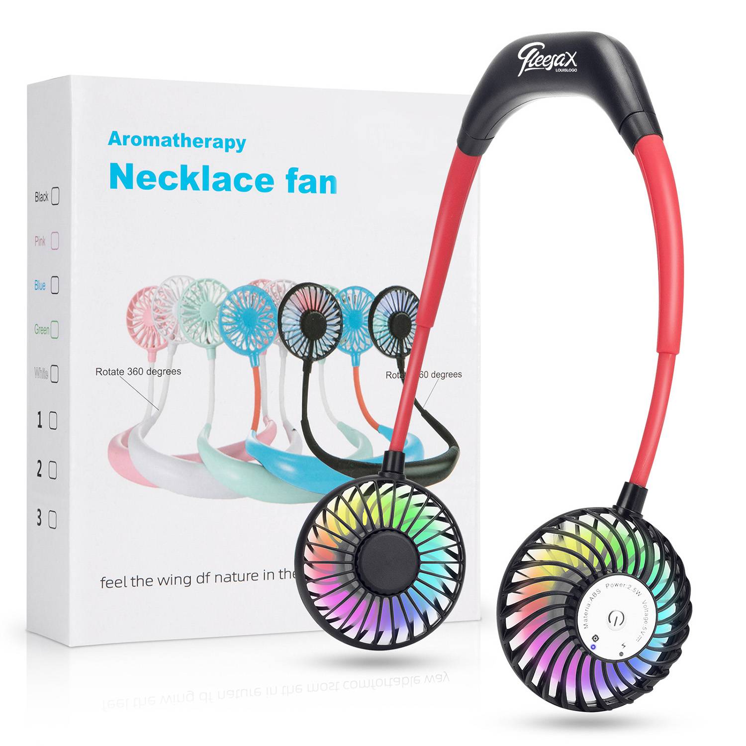 Adjustable Ear-Hanging Sports Fan 4