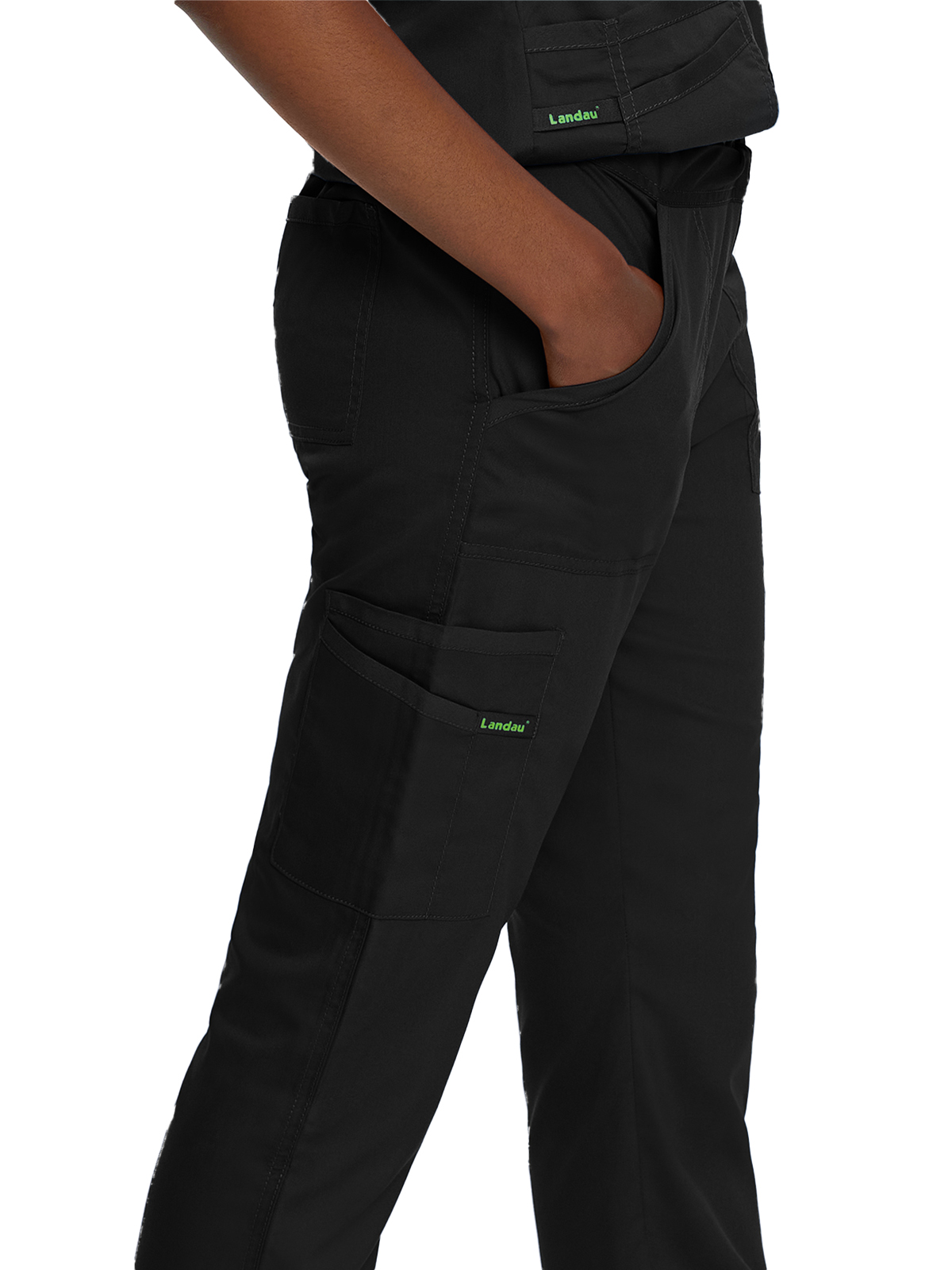 Landau - ProFlex - Women's Five-Pocket Straight Leg Cargo Pant 13