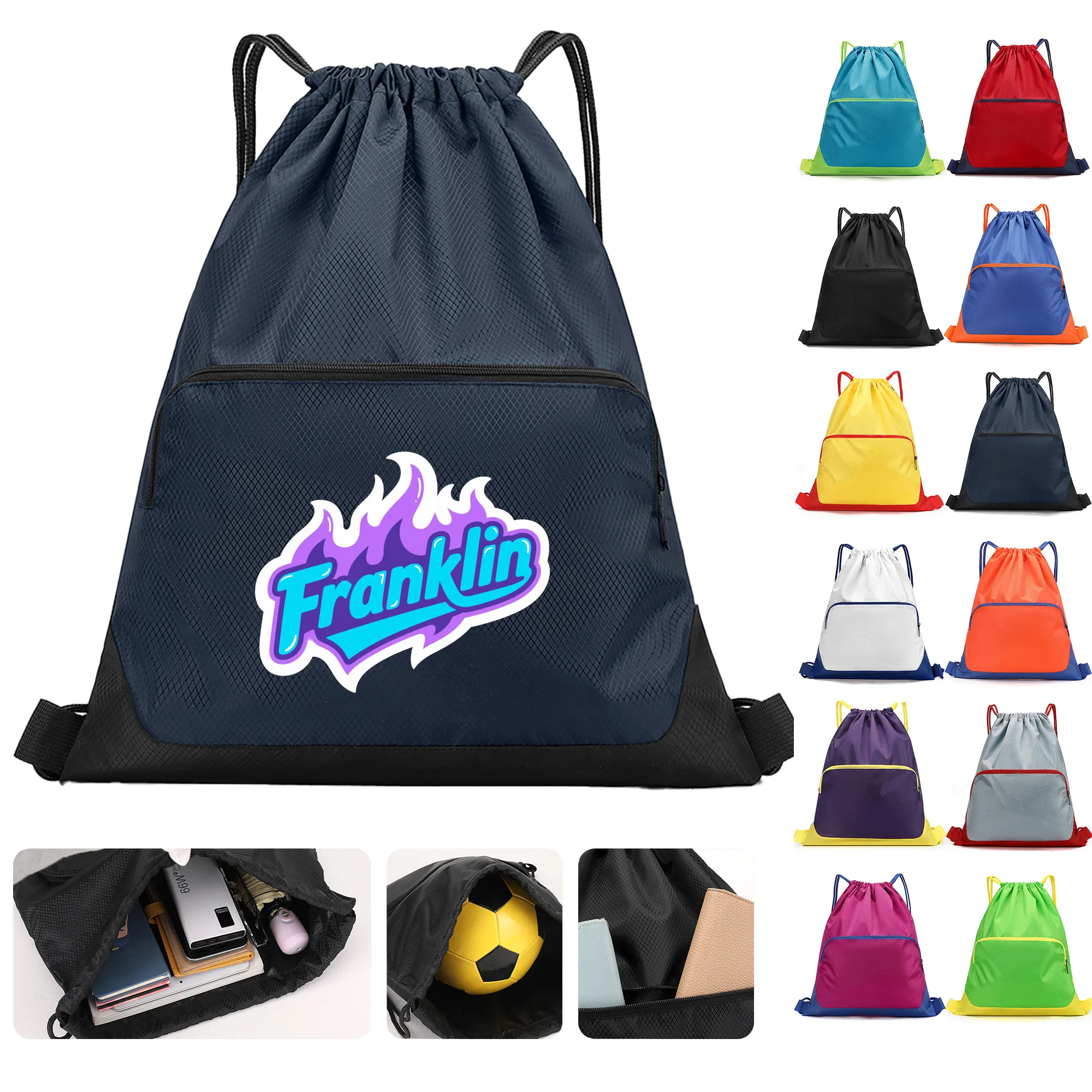 MOQ50 Drawstring Gym Bag 11