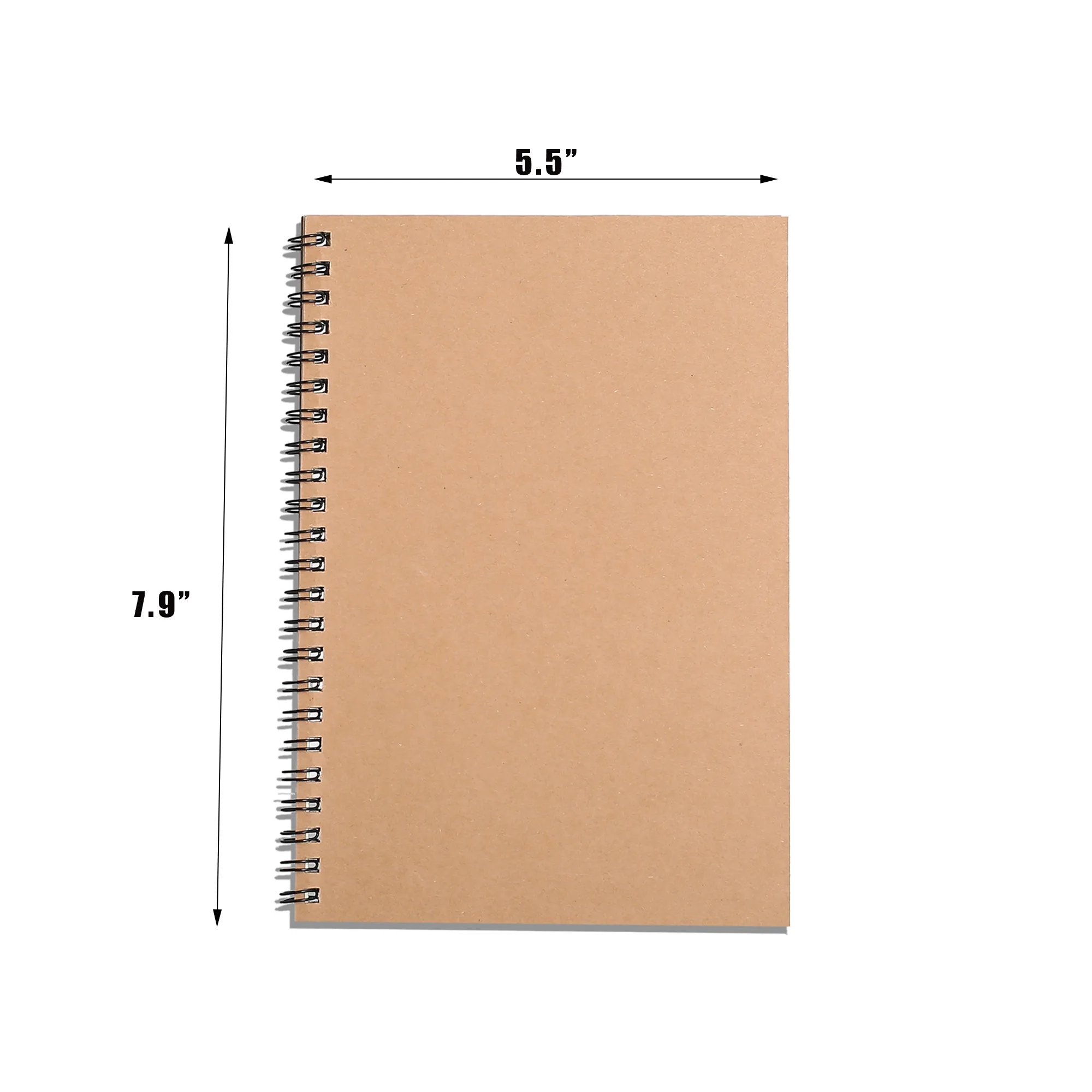 Kraft Cover Spiral Notebook 2