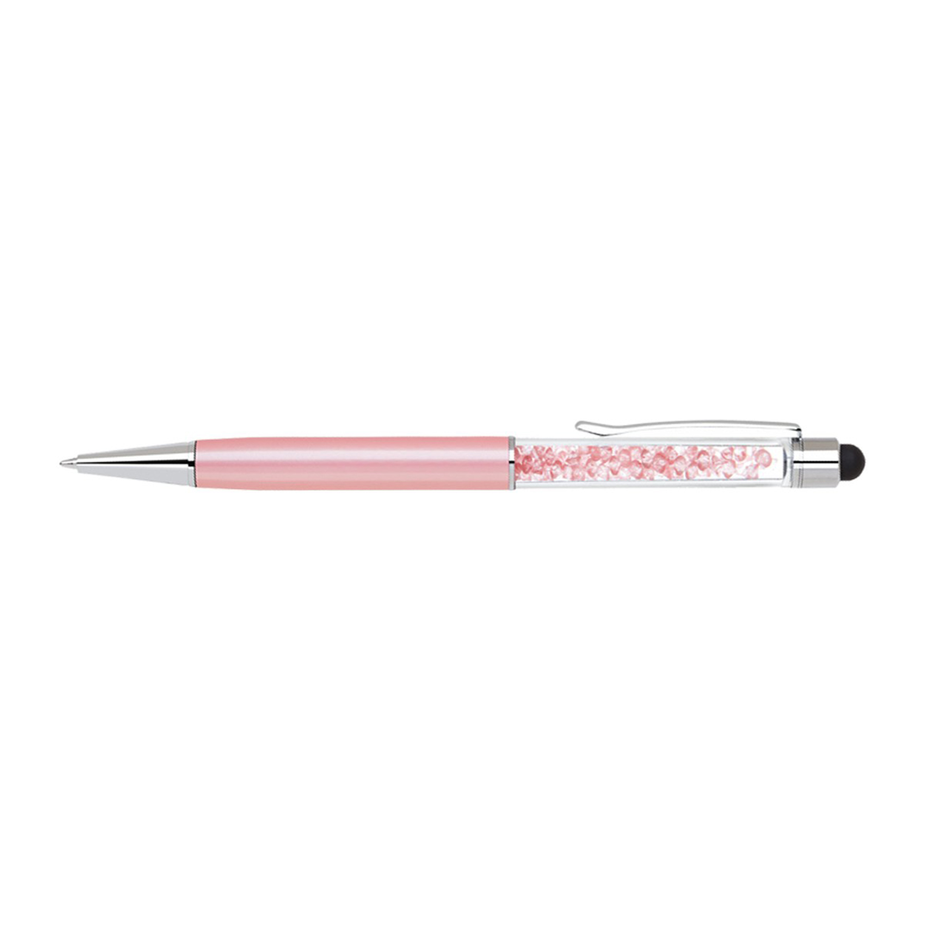 Brass stylus pen with matching crystals and barrel colors 11