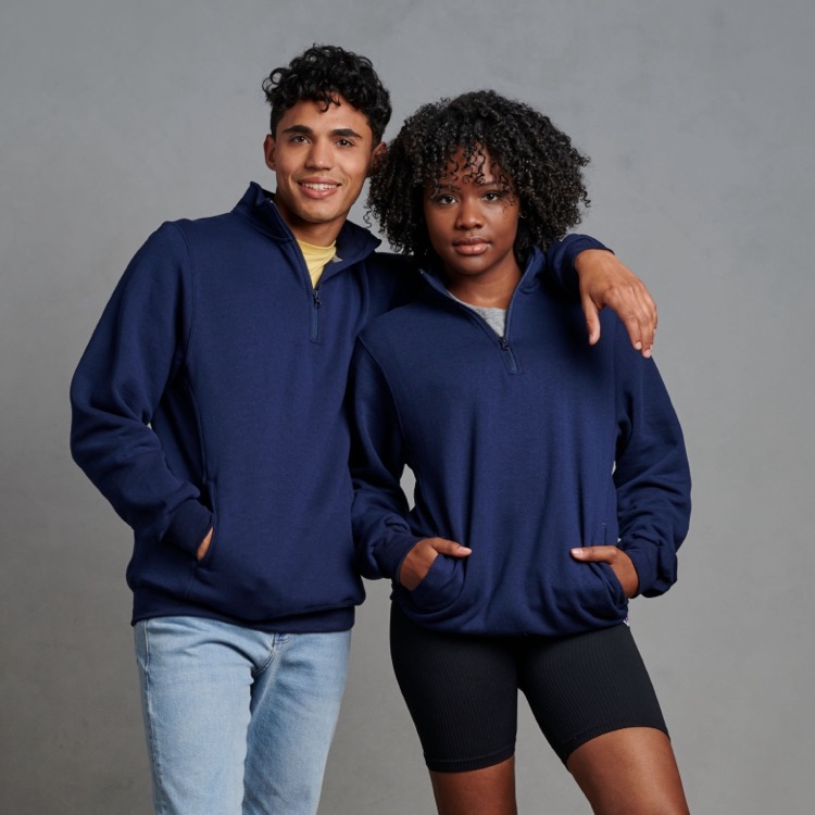 RUSSELL ATHLETIC DRI-POWER® Unisex Quarter-Zip 16