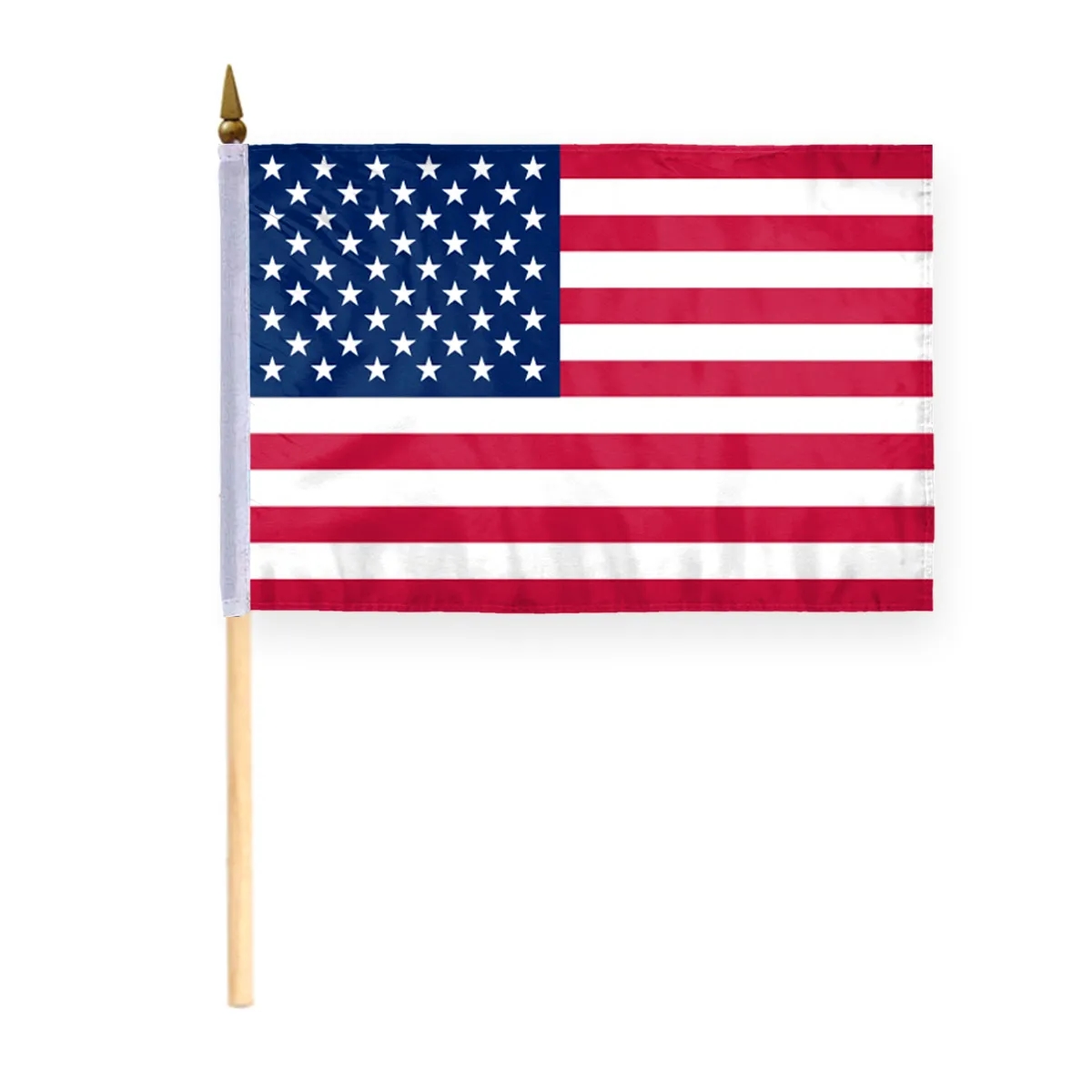 USA Printed Stick Flags - 8" x 12" 2