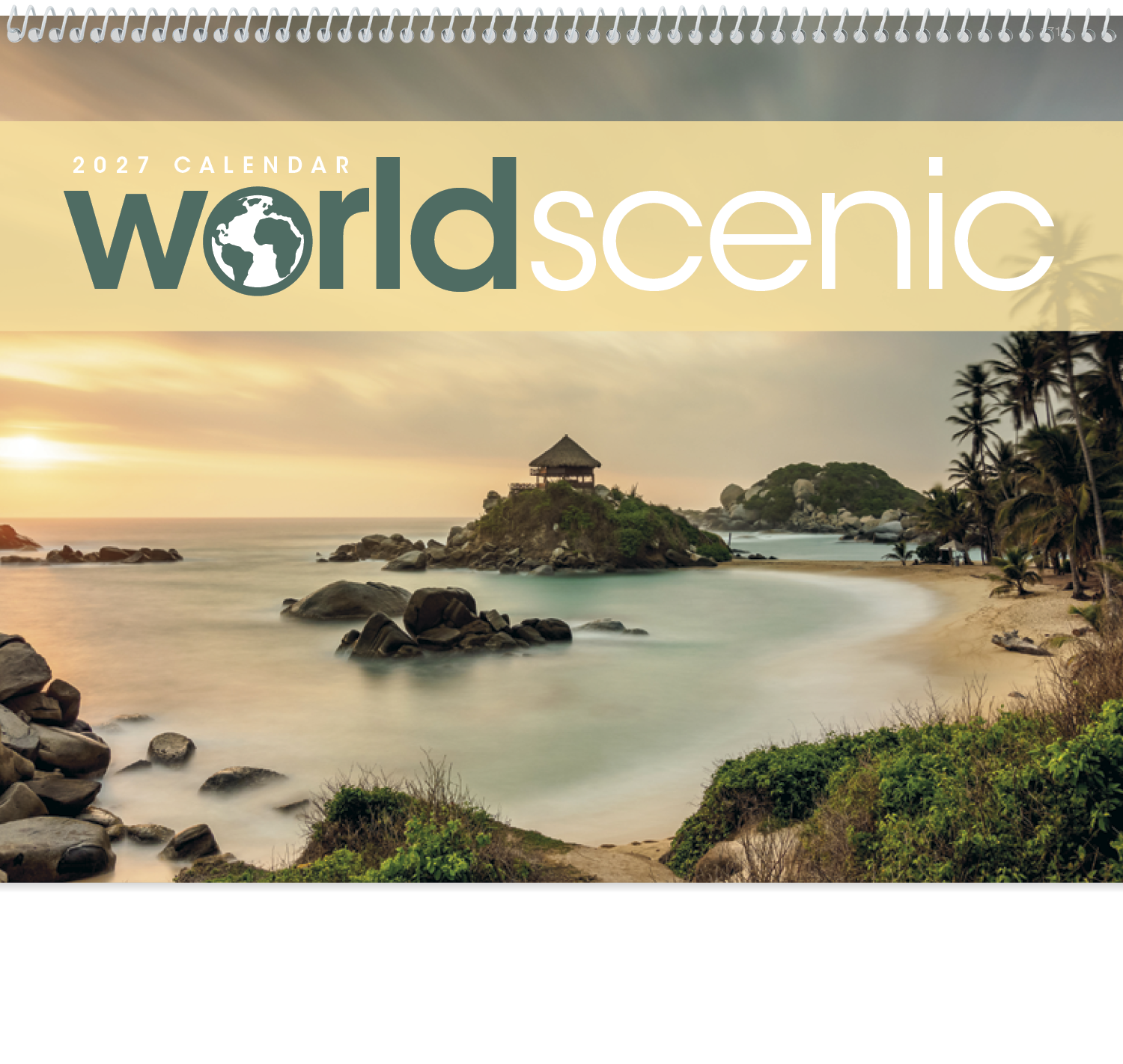 Triumph® Calendars World Scenic Calendar 84