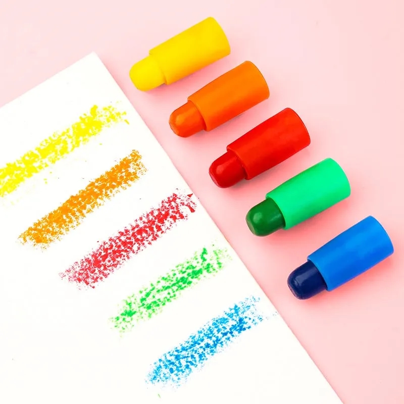 Portable Stackable Colorful Crayons 2