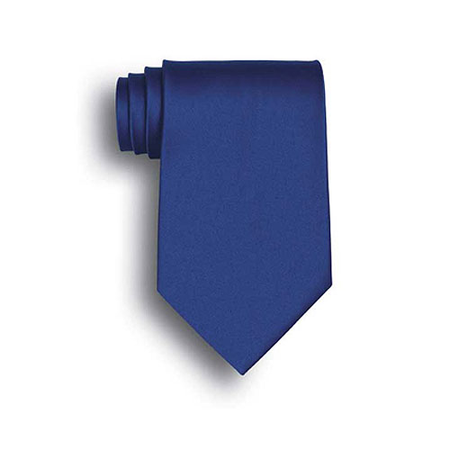 Royal Blue Silk Tie 2