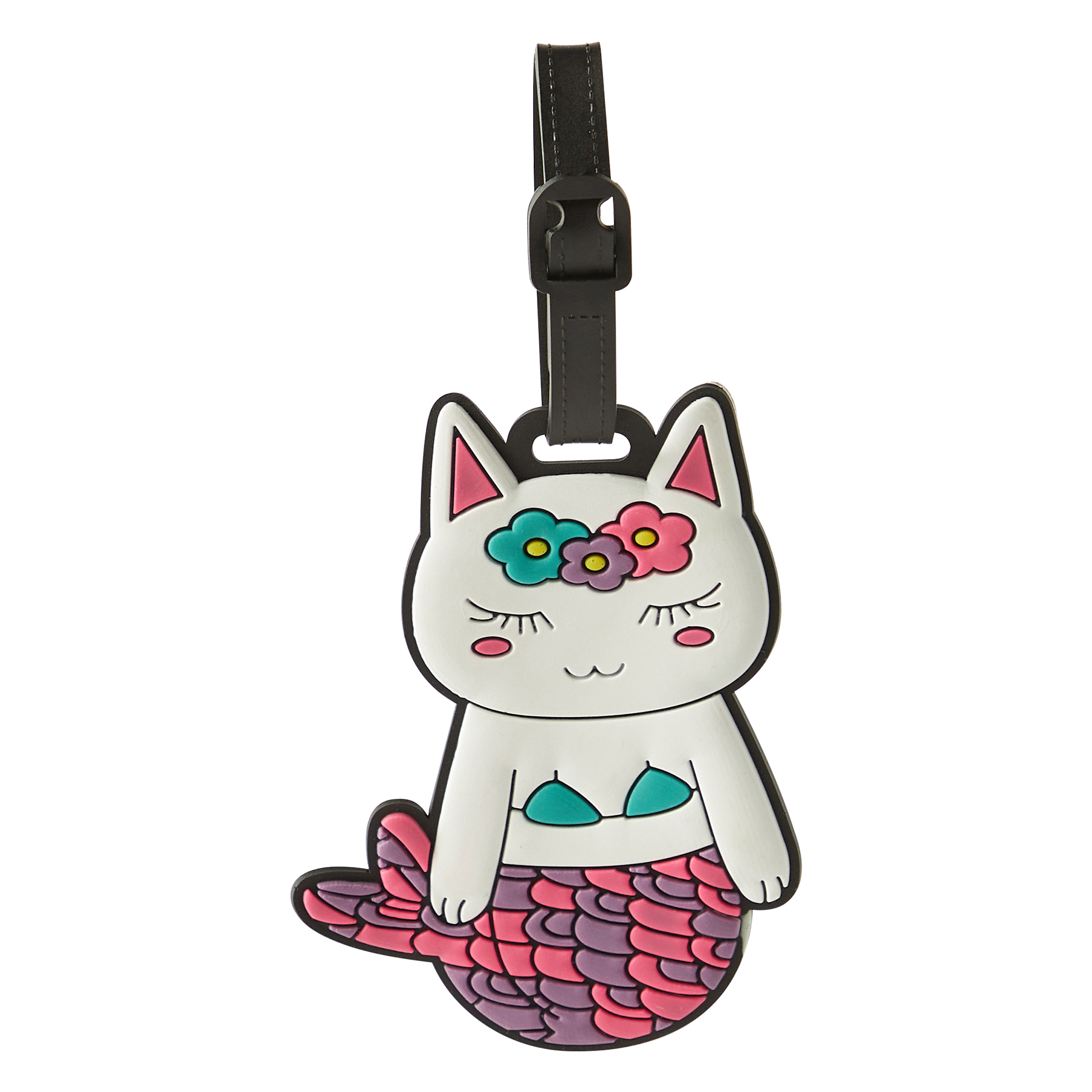 Soft PVC Luggage Tags In Custom Shapes 5