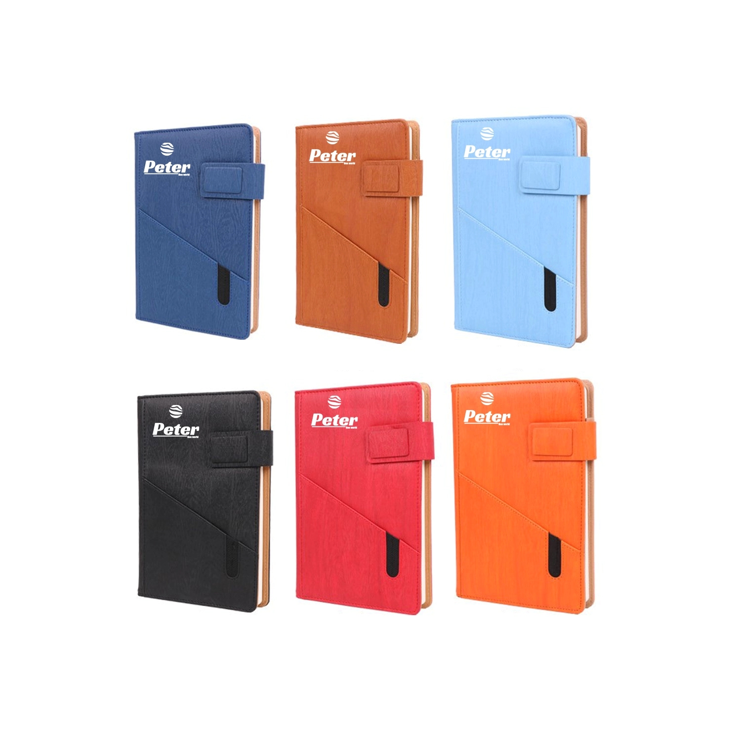 A5 Classic PU Leather Notebook Gift Set 5