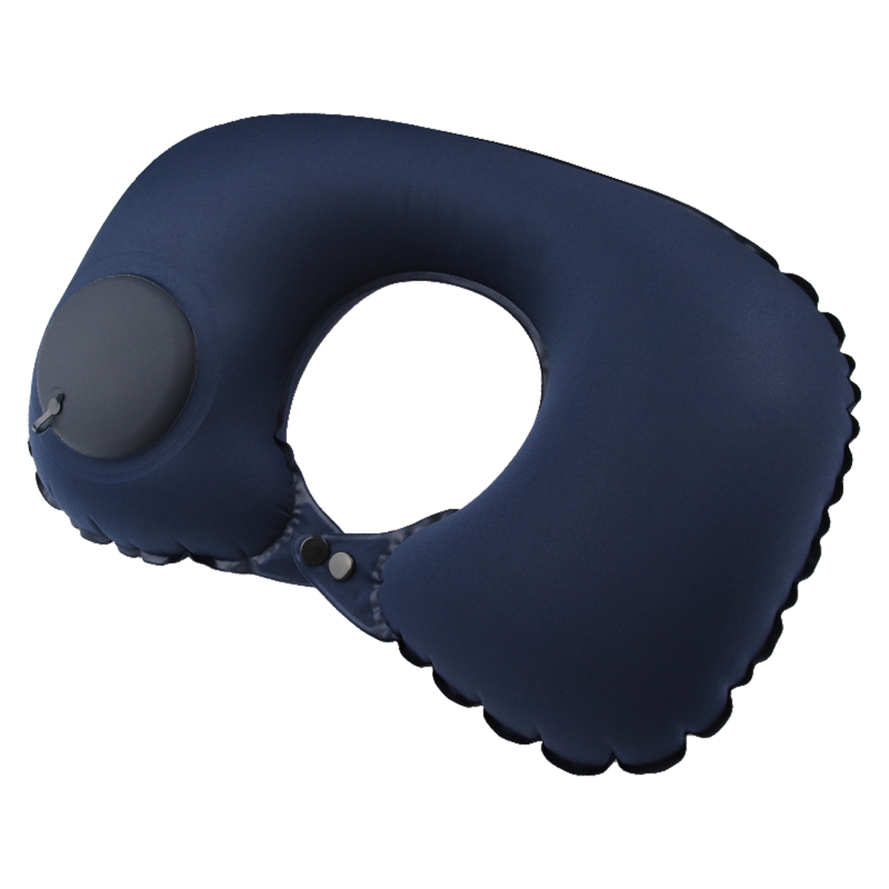 Portable Press Inflatable U-Shape Neck Pillow 4