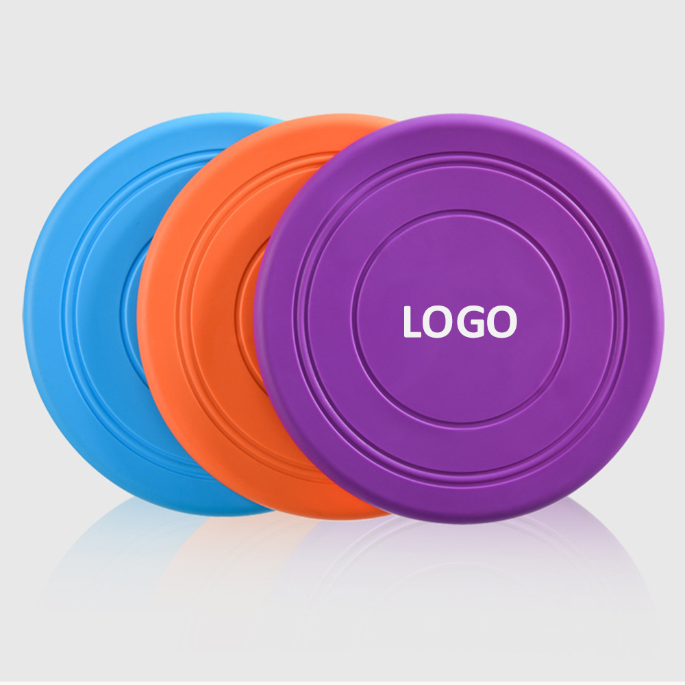 7" TPR Flying disc With Logo 2