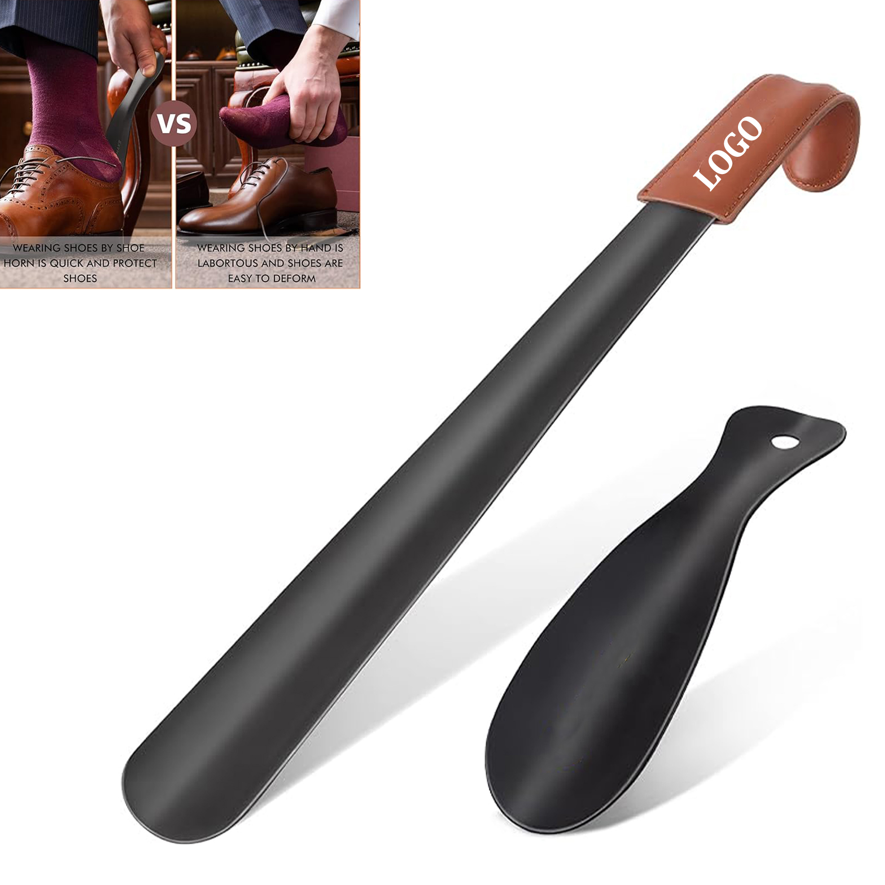 Easy To Carry Long Handle Shoe Horn 2