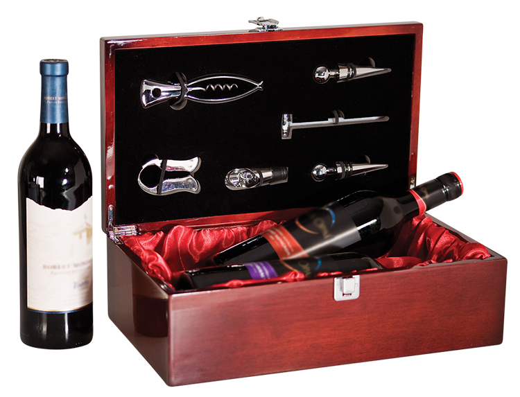Vincenza Rosewood Double Wine Box 1