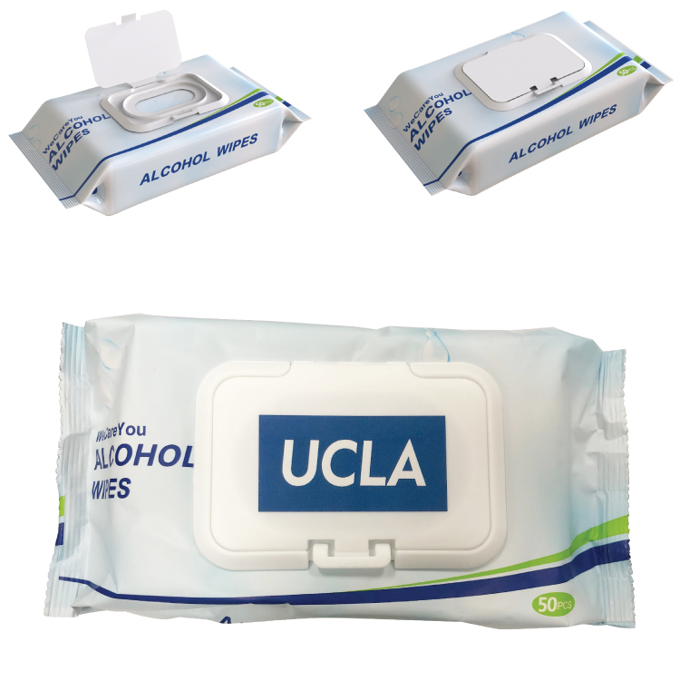 75% Alcohol Wipes Pack - 50 Count - FDA Approved 3