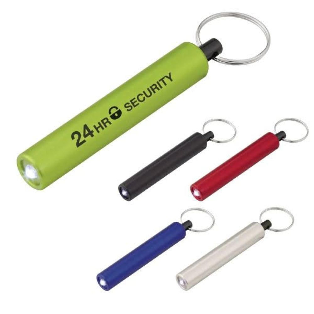 Mini LED Flashlight Keychain Key Tag 2