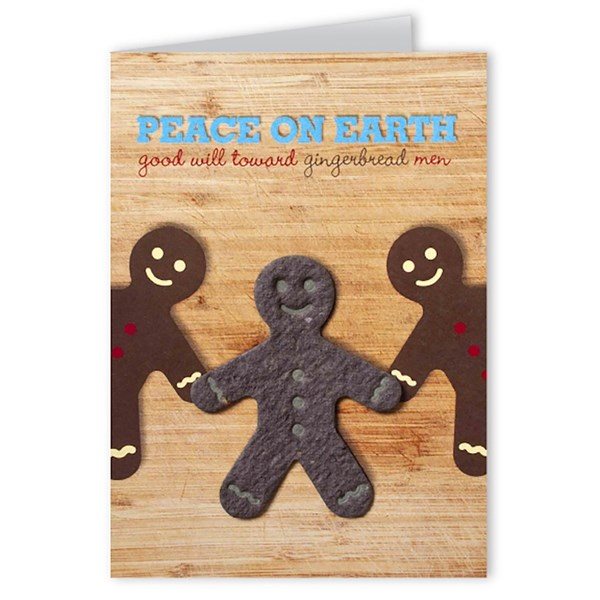 Seed Paper Shape Folding Card 1