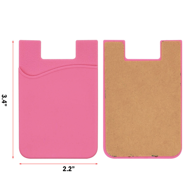 Silicone Mobile Phone Sticker Card Holder 7