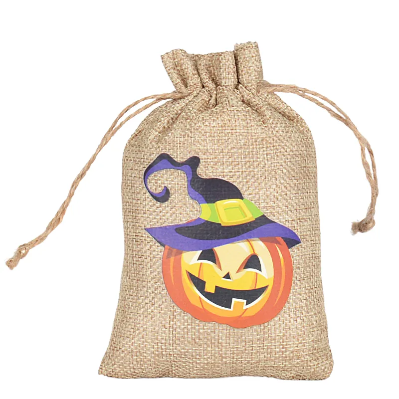 Burlap Drawstring Bag 3.94x5.91x1.18 Inch Compact Size 21