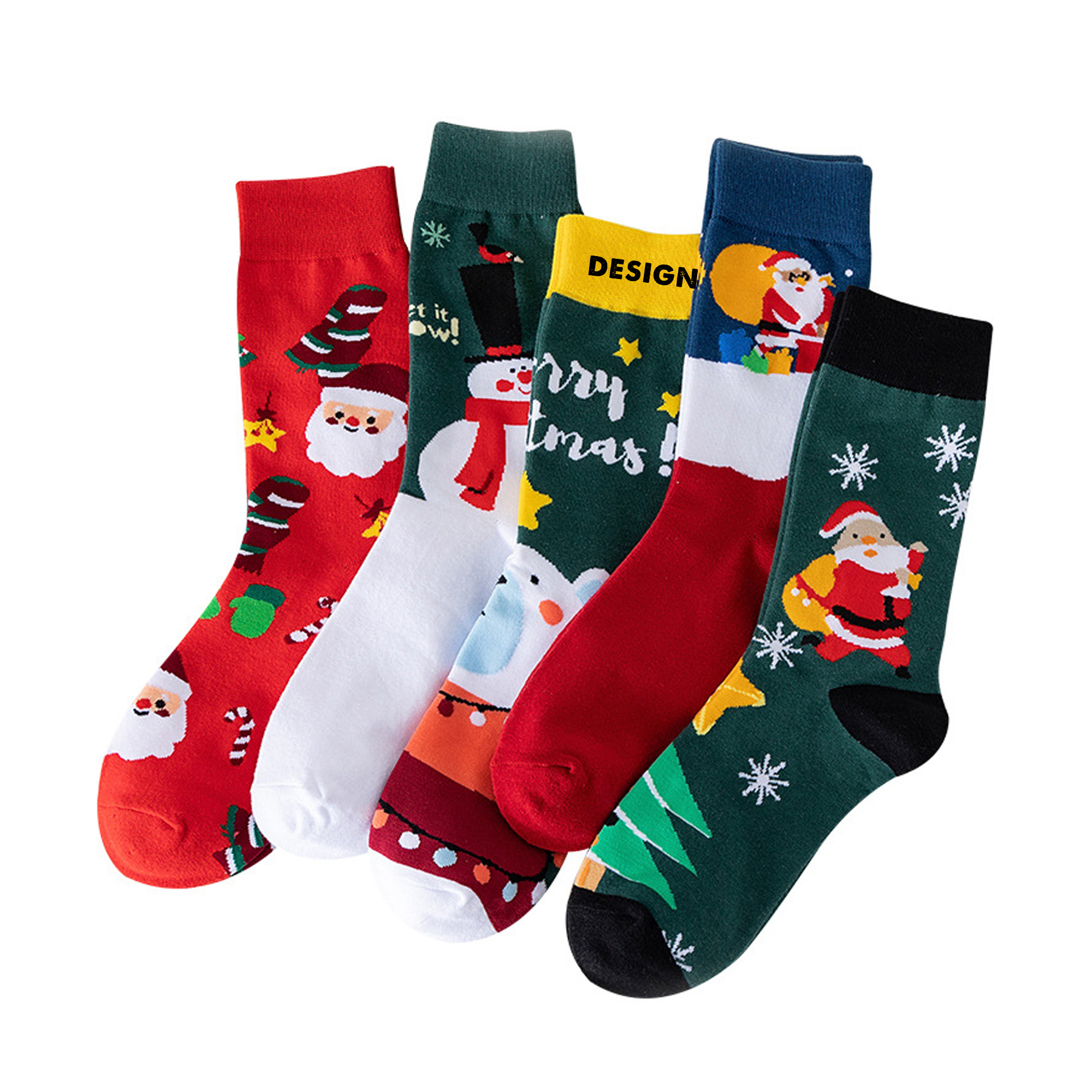 Christmas Knitted Socks 2