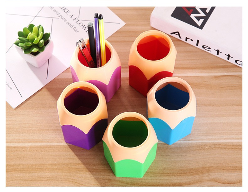 Pencil Shaped Stationery Storage Tube 2