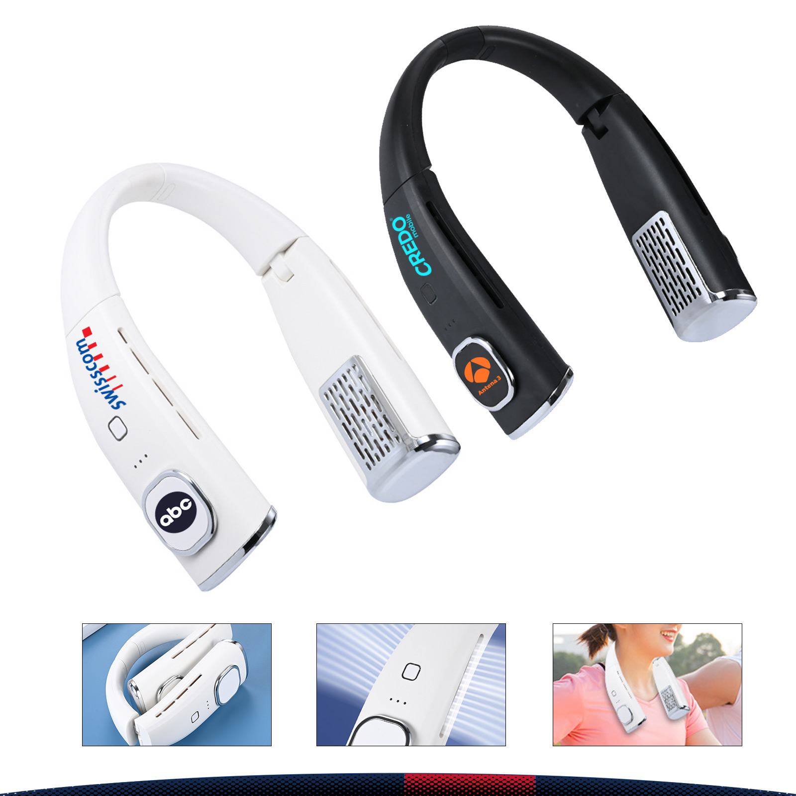 Klor Foldable Neck Fan 2