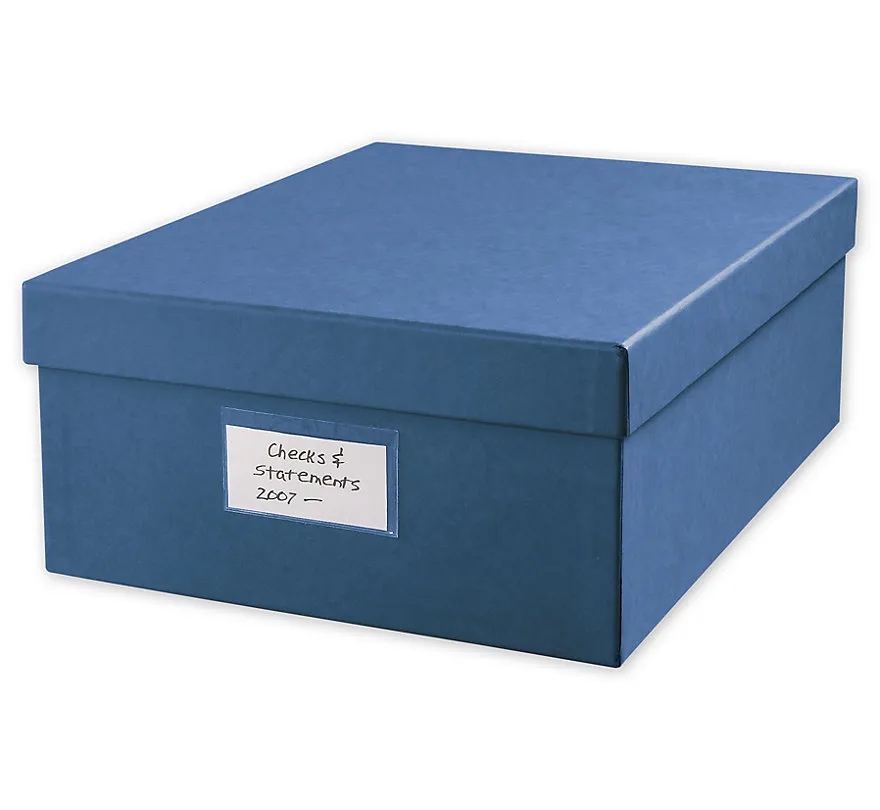 Storage Boxes, Large, for Cancelled Check 2