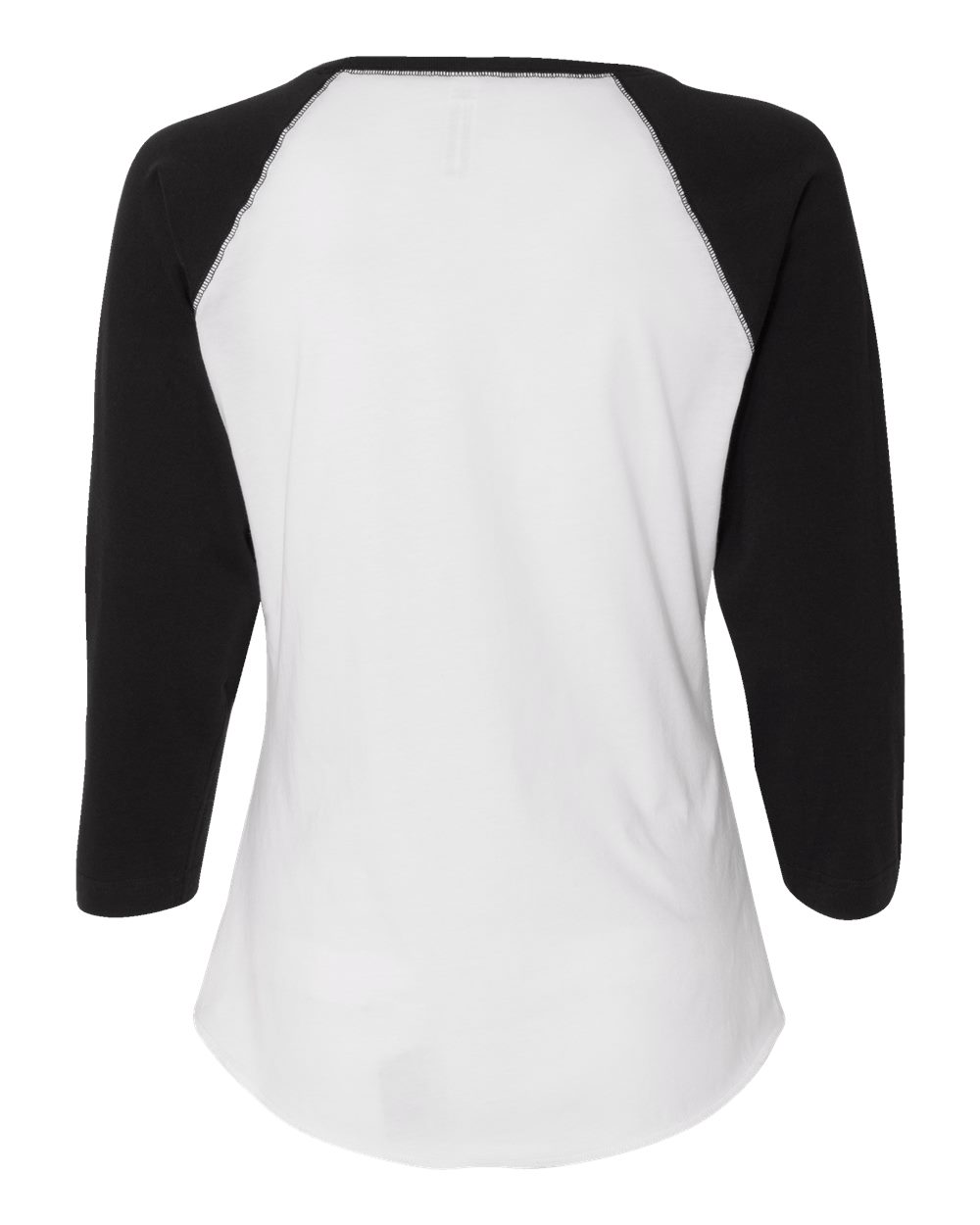 Women's Baseball Fine Jersey Three-Quarter Sleeve Tee - 3530 1