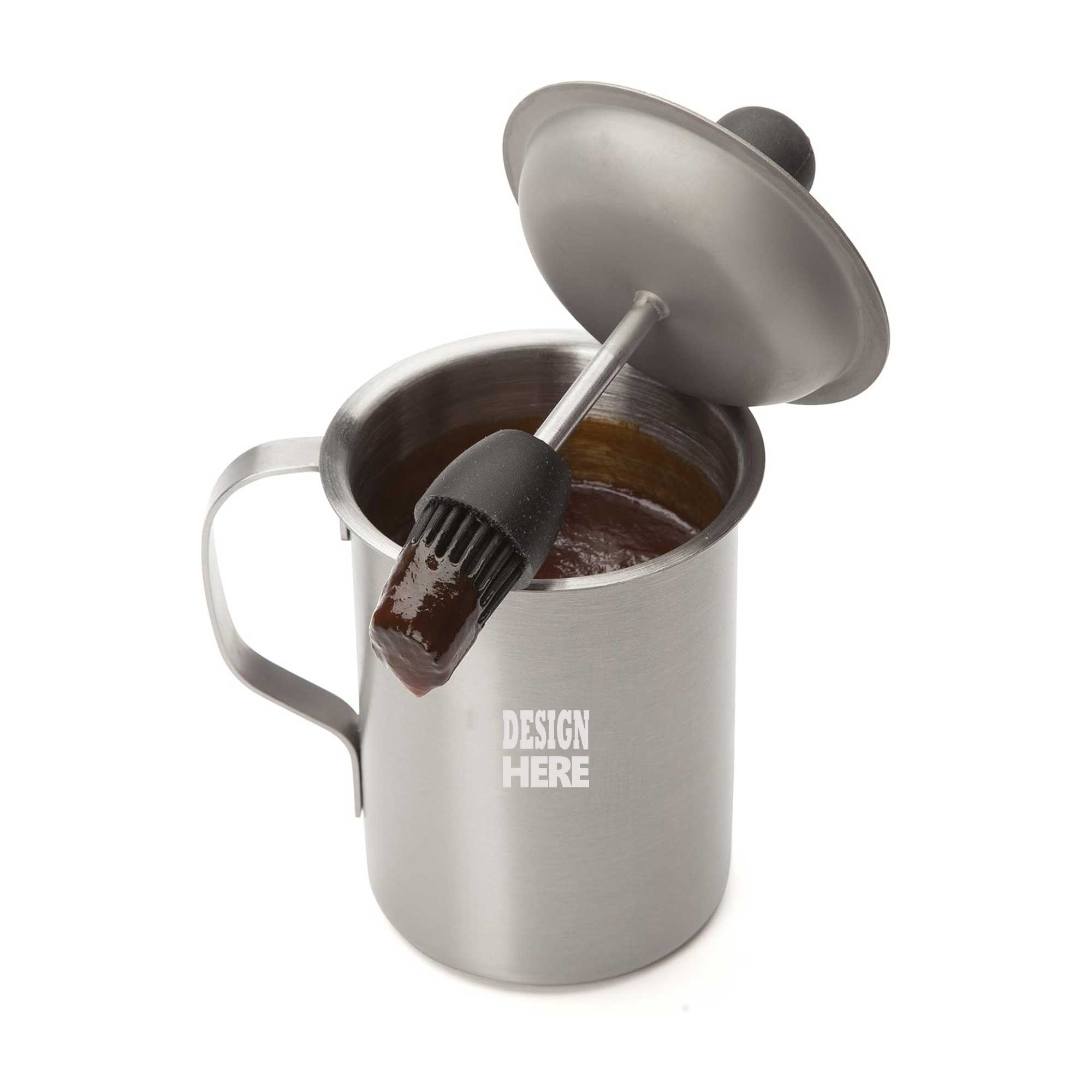 Sauce Pot and Basting Brush Set 2