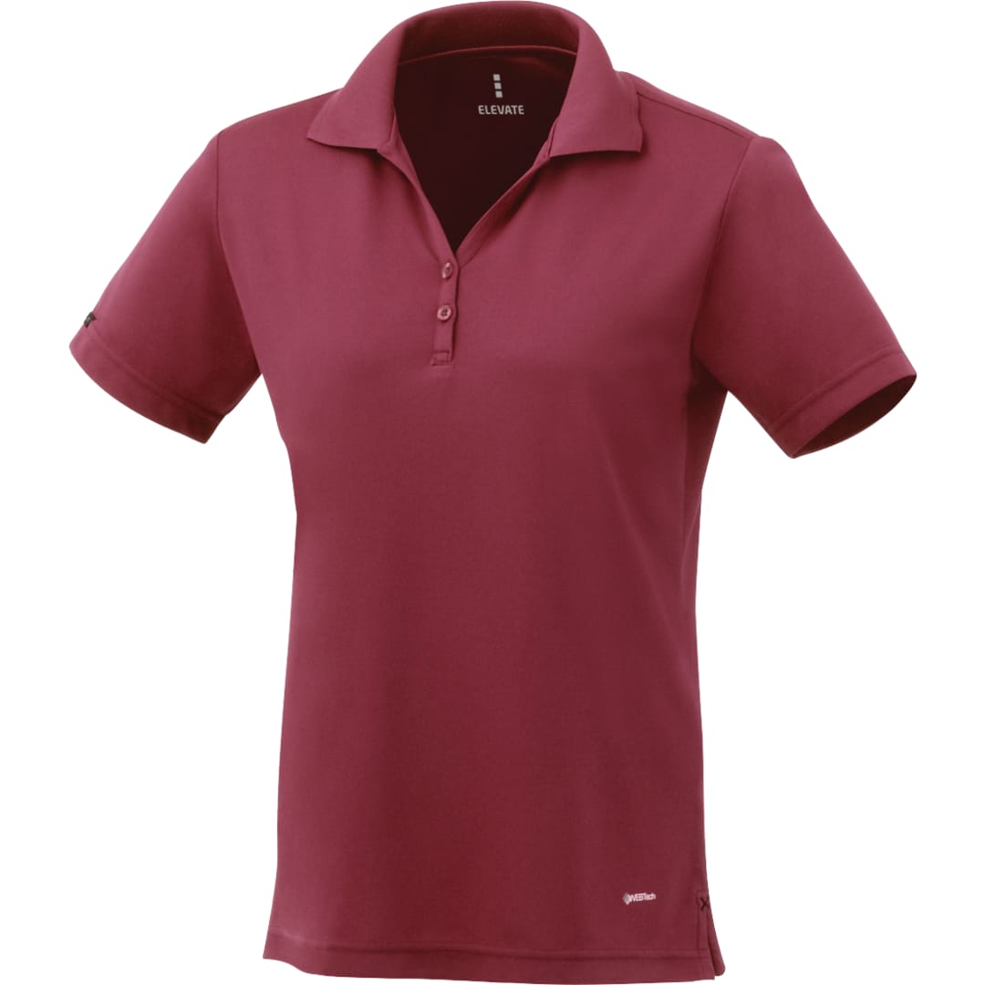 Women's MORENO TEXT MICRO SS POLO 40