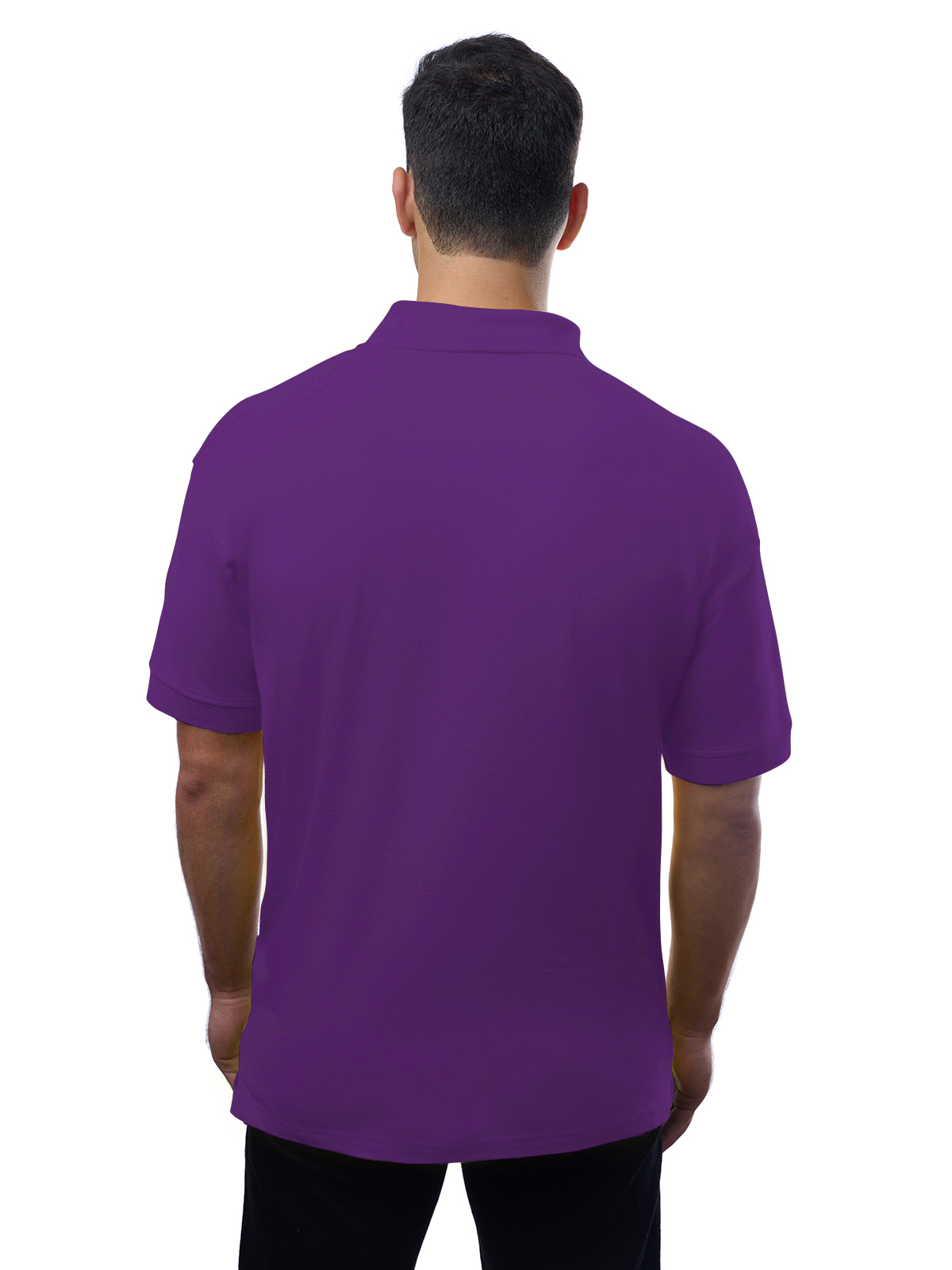 Blue Generation - Men's Pocketless Superblend Short Sleeve Polo 87