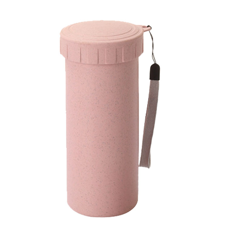 Green wheat cup with rope 2