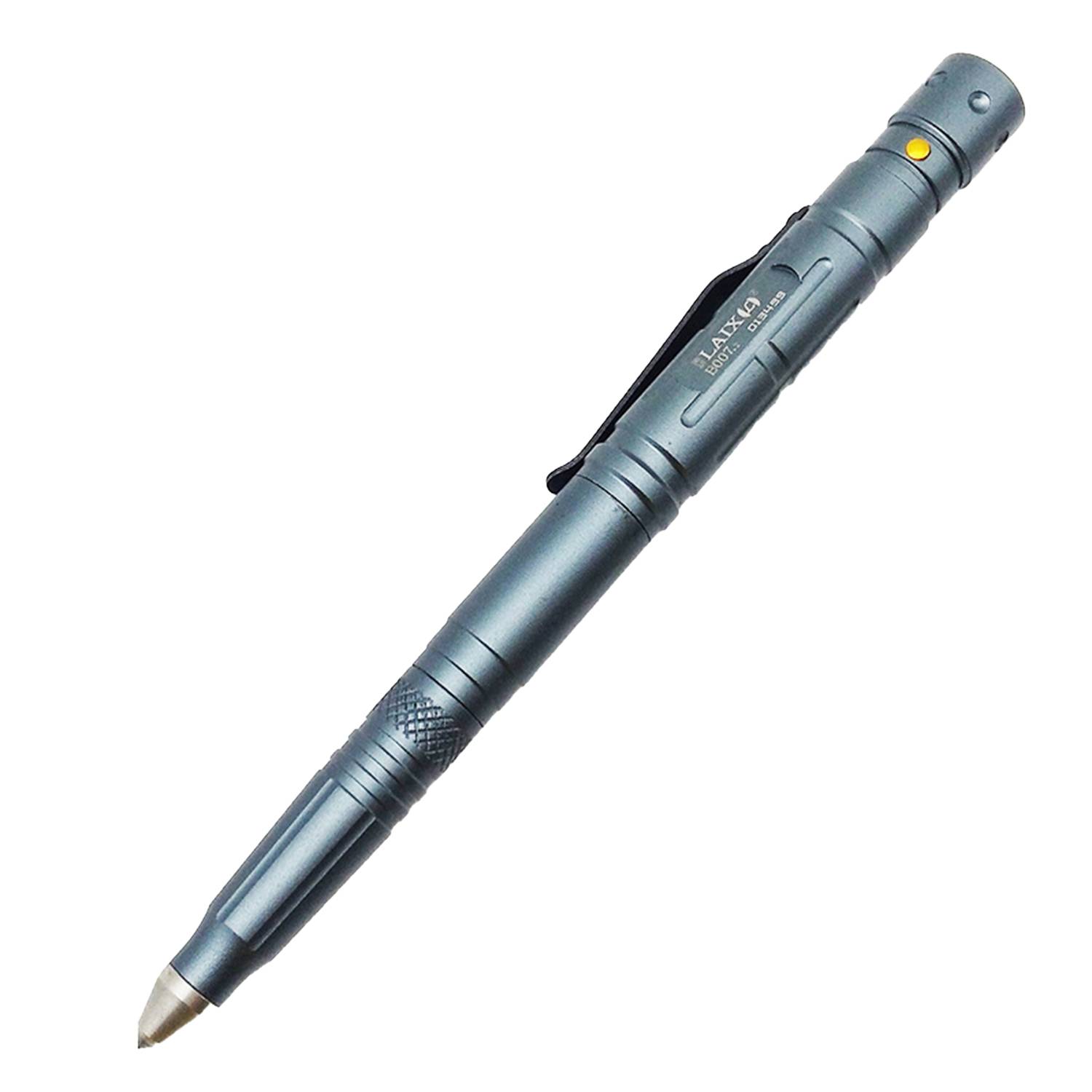Multifunction Tactical Pen – LED, Glass Breaker, Defender 7