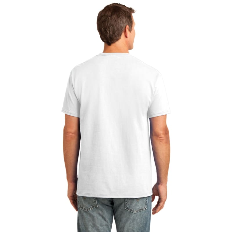 Port & Company Core Cotton Pocket Tee. 41