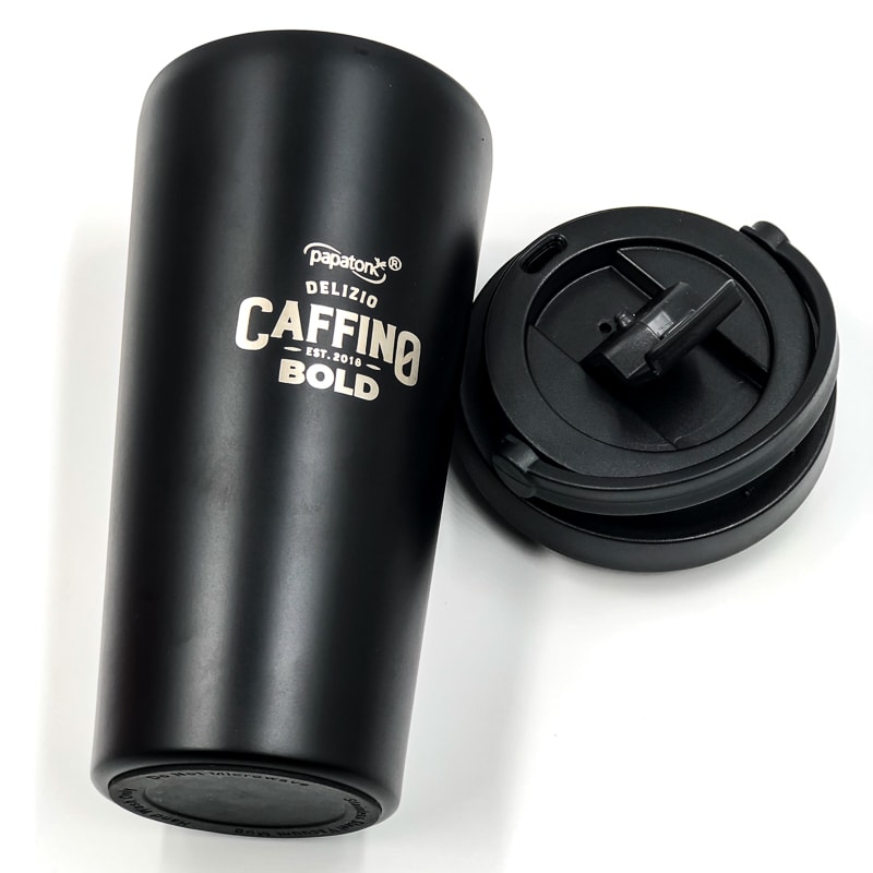 17 Oz. Laser Engraved Travel Coffee Tumblers With Handle 6