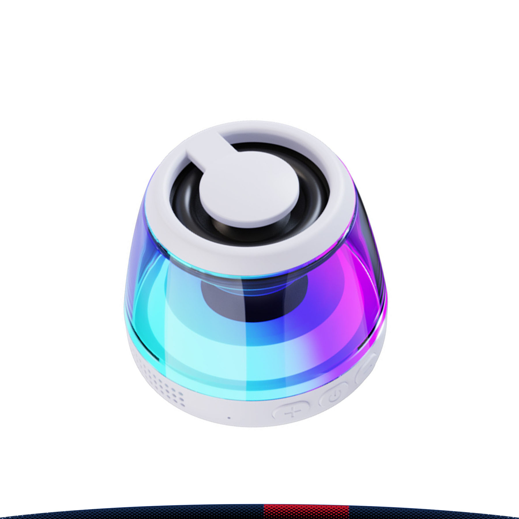 Clynto RGB Lighting Magnetic Bluetooth Speaker 3