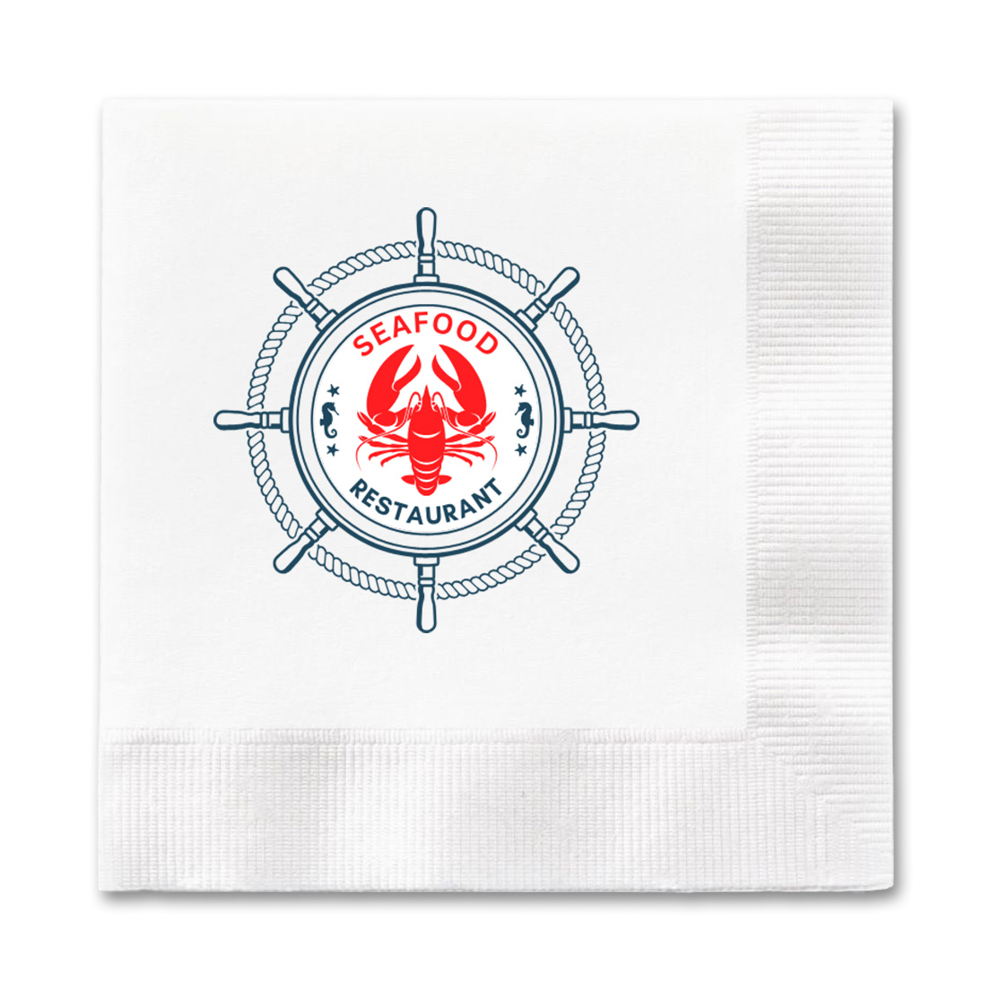 1-Ply White Luncheon Napkin - High Line