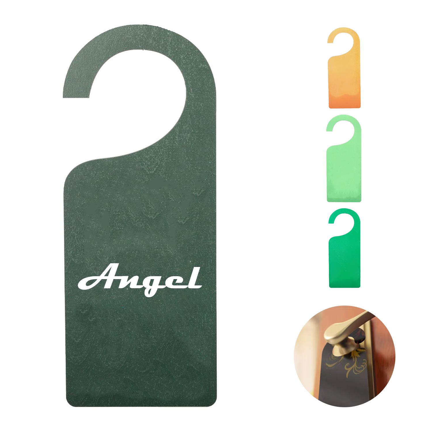 Custom Wood Door Hangers 2