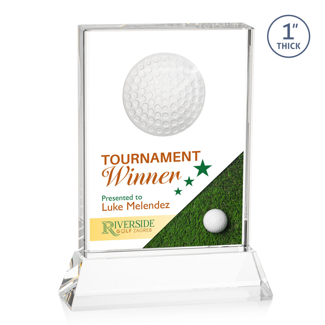 Pennington Golf VividPrint™ Award on Base - Clear 4