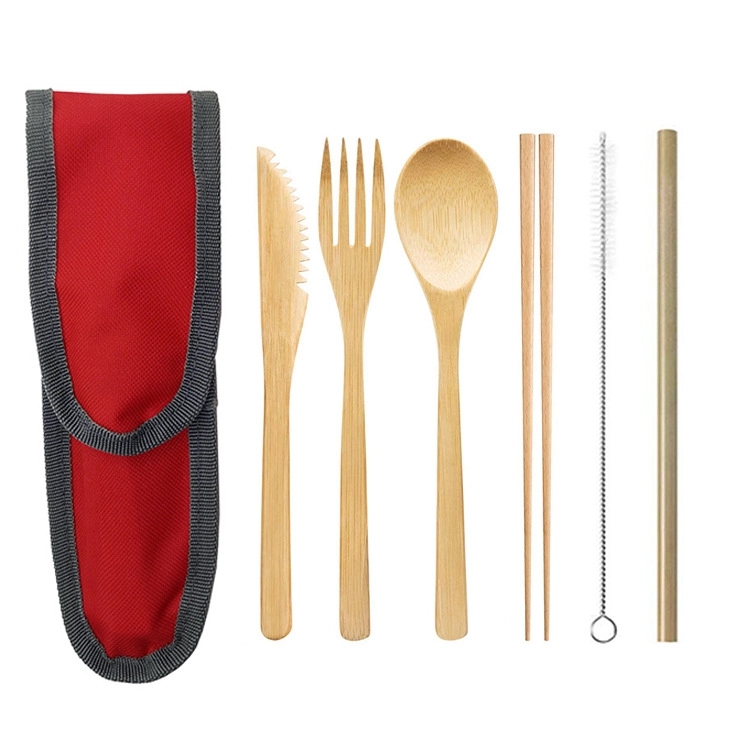 Bamboo Cutlery Set 3