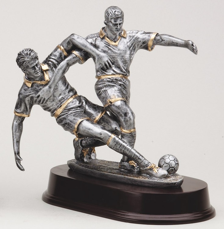 8" Tall Double Action Soccer Male Figure Award 2