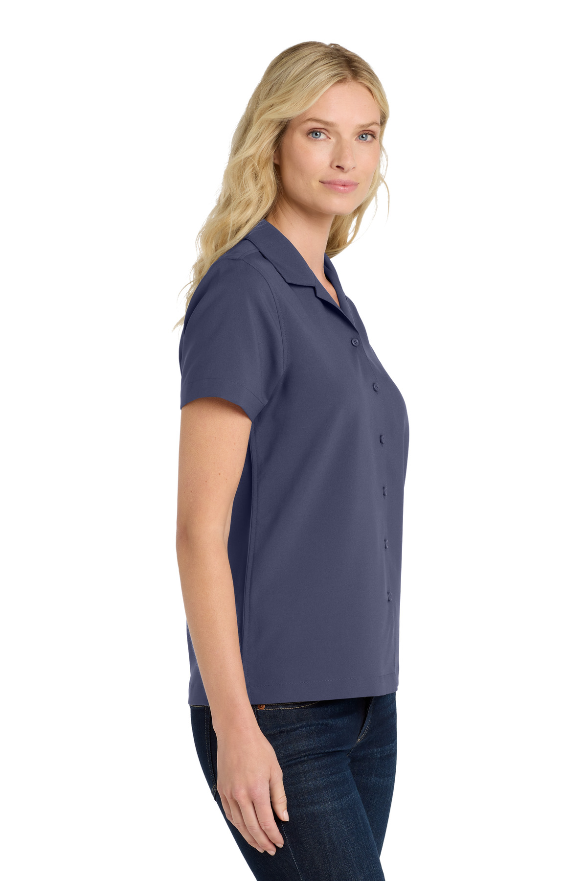 Port Authority Women's Short Sleeve Performance Staff Shirt LW400 17