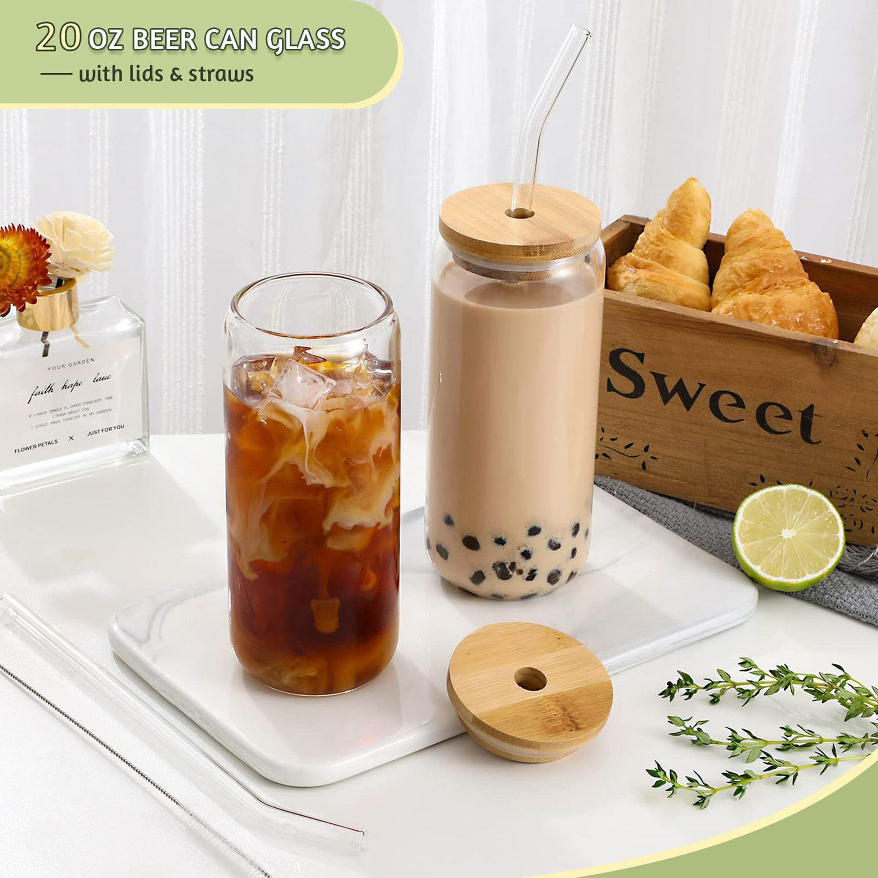 16 Oz Glass Can 4