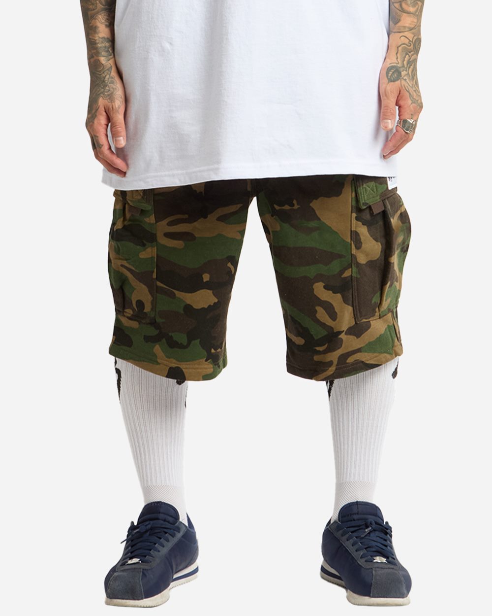 Unisex Fleece Cargo Shorts - SHFCS 2
