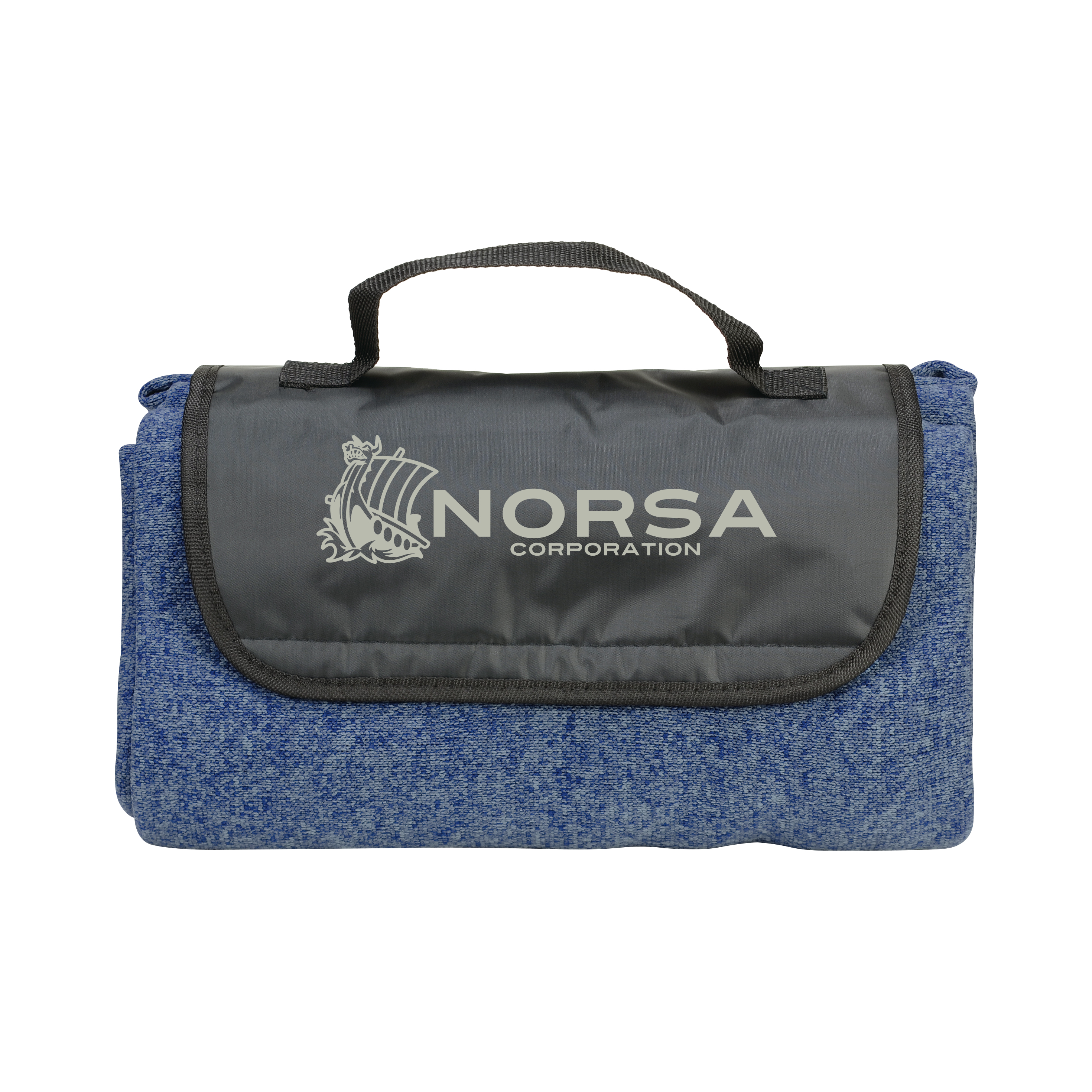 Heathered Fold Up Blanket