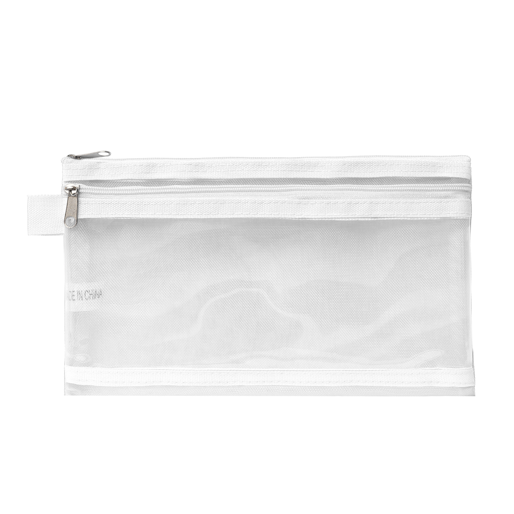 Twin Pocket Mesh Pencil Pouch 4