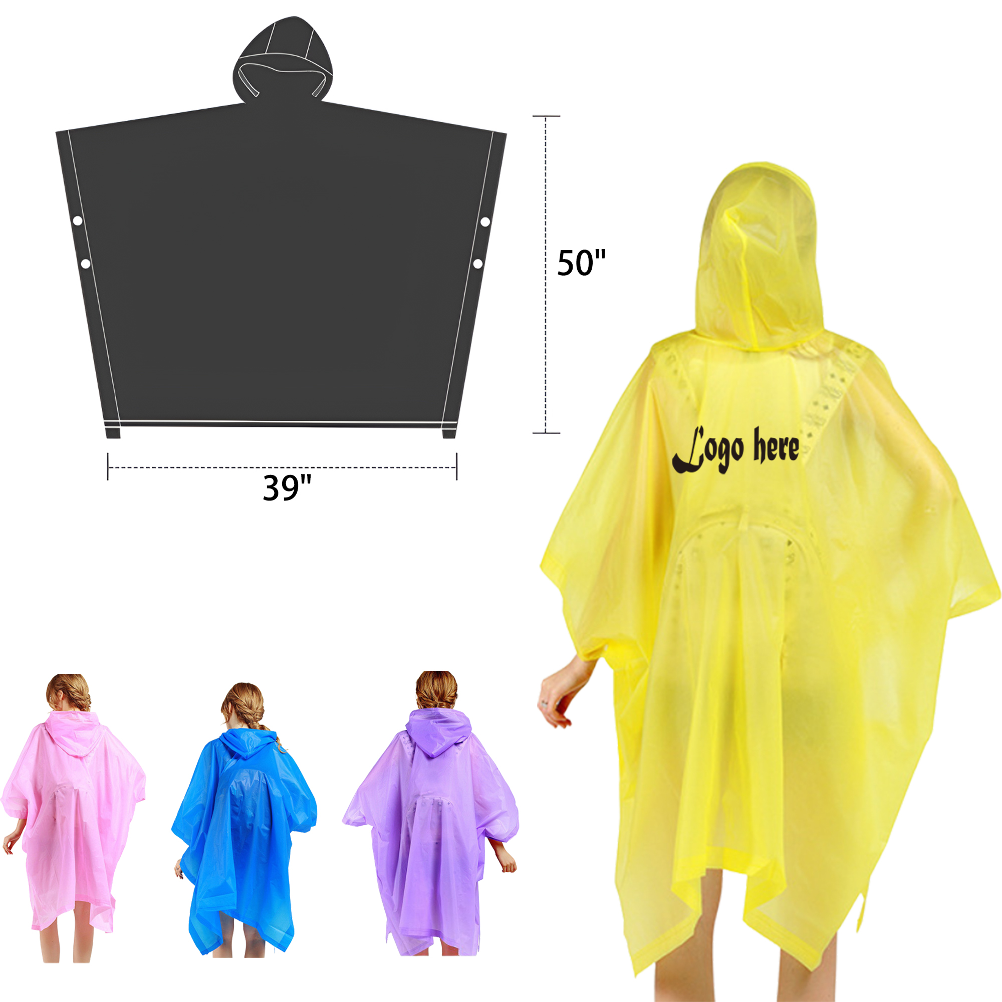 Durable Thickened Disposable Raincoat 6