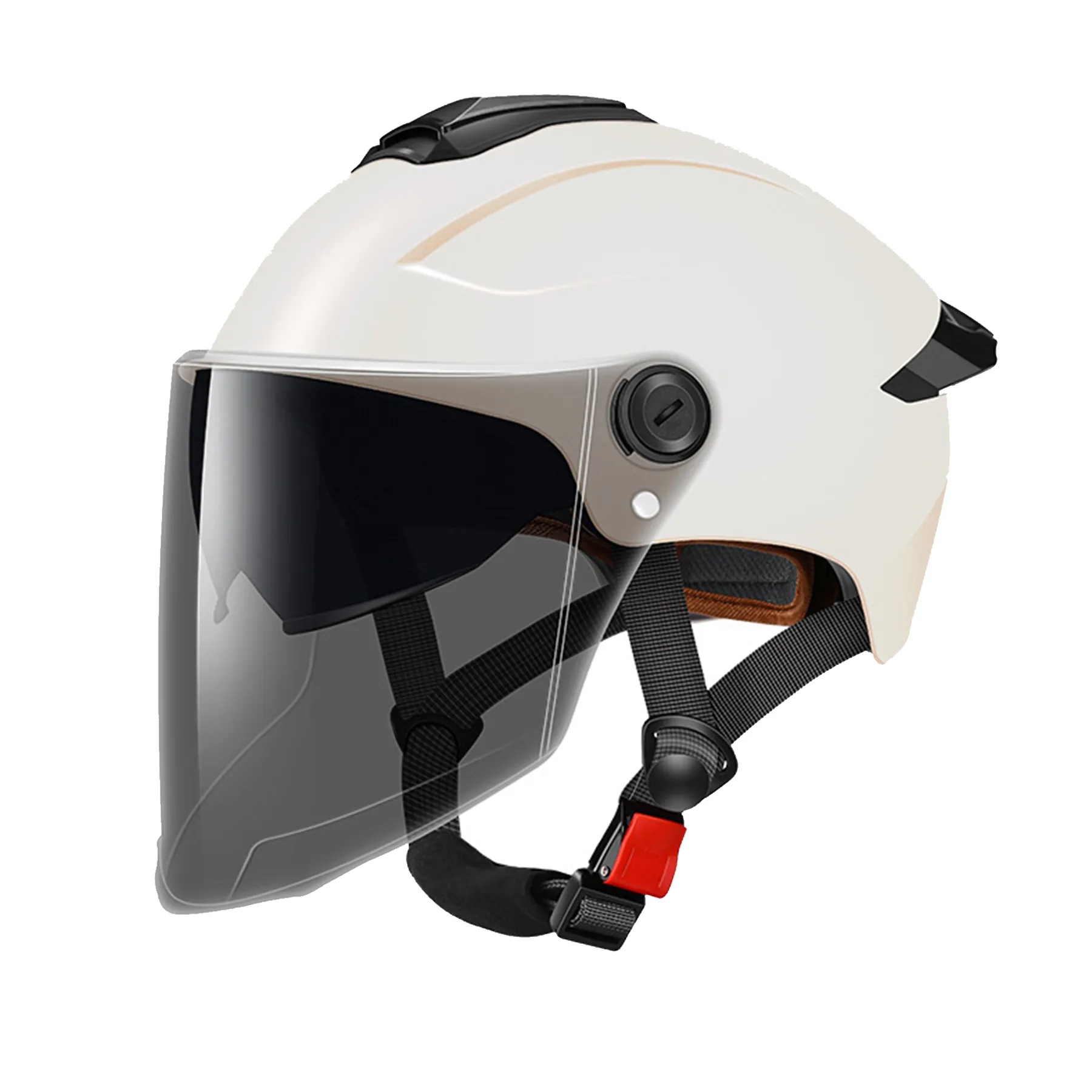 ABS Electric Vehicle Helmet Sunscreen Breathable 4